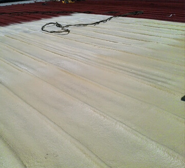 Poliuretano proyectado aplicación